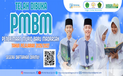 PENERIMAAN MURID BARU MADRASAH TP. 2026-2027